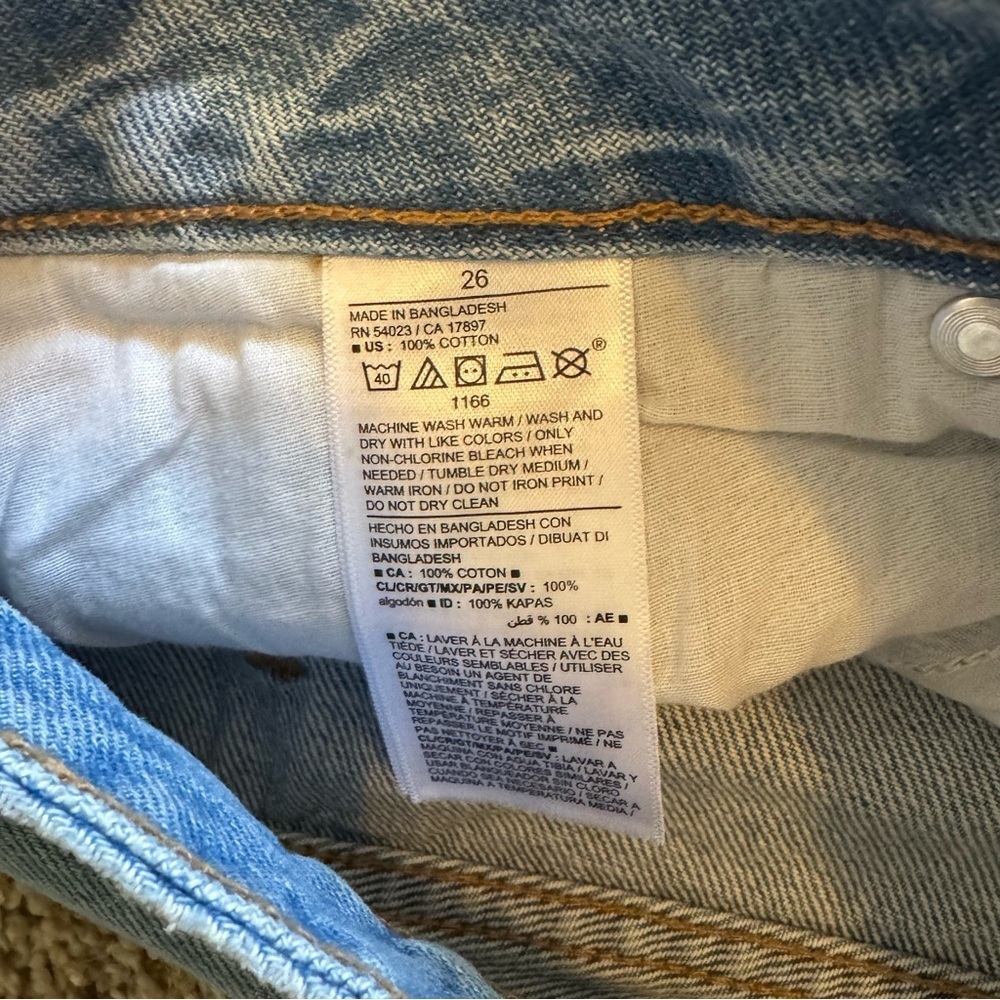 NWT Set Lot Of 2 Old Navy Denim Skirt Sz 26 High Rise Mini Secret Smooth Pockets - Picture 5 of 16